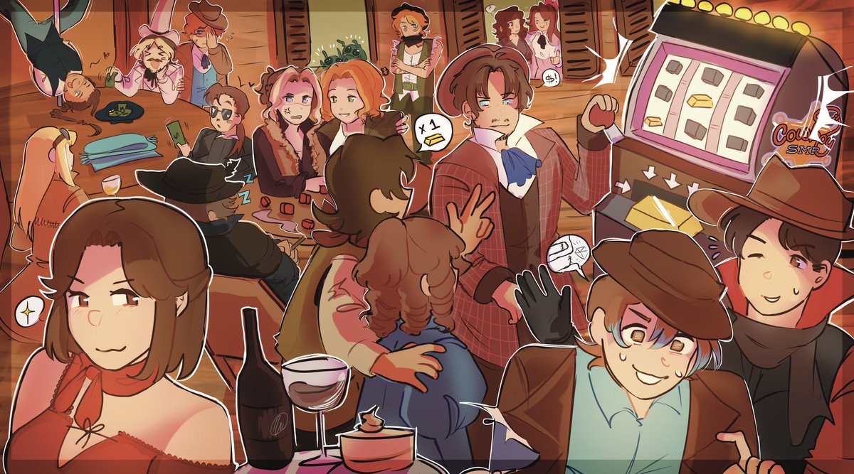 BACK TO THE SALOON WE GO!!! 

#cowboysmp