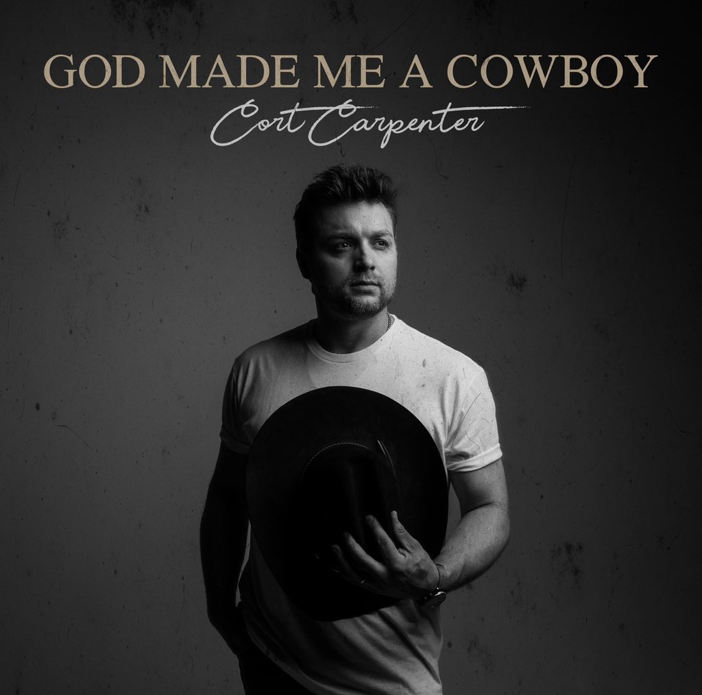 CortCarpenter's tweet image. My brand new single “God Made Me A Cowboy” is available everywhere! Go get this awesome tune! ffm.to/pdavnow