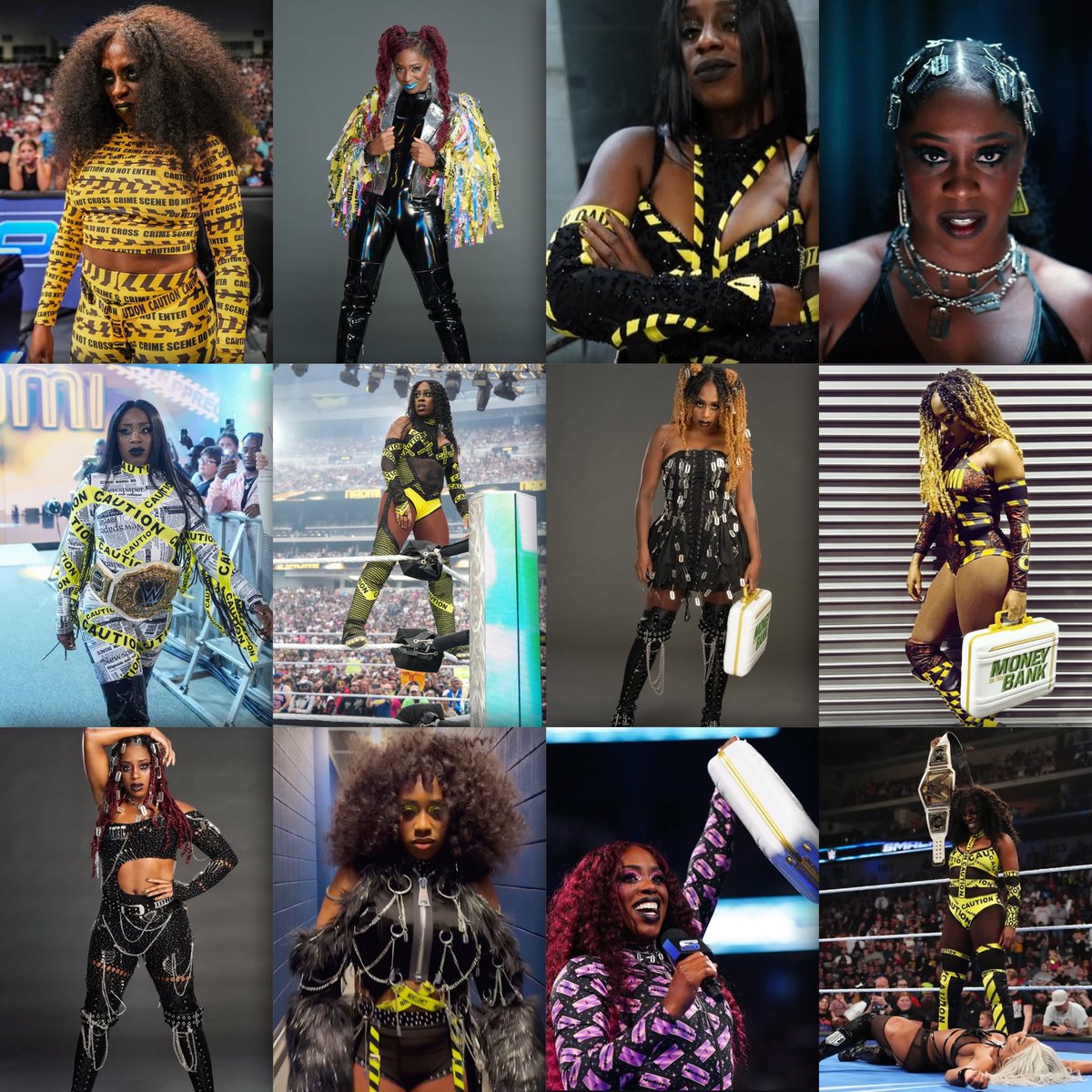 meloismone's tweet photo. the full proceed with caution look book. ⚠️ https://t.co/wOW6zWBNIi