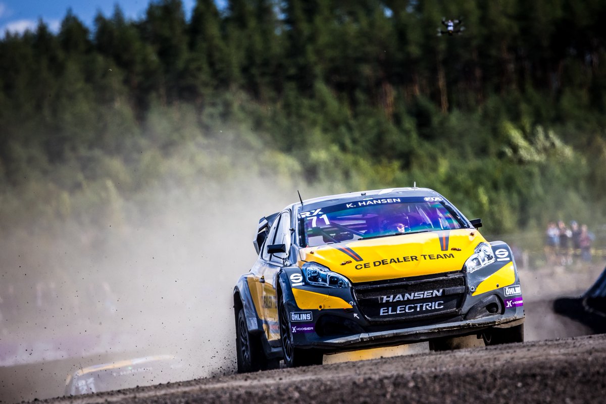 It has been a challenging day but also a pretty solid one! Sitting third overall after the first two Quali Heats thanks to a win in my Heat 2 race 🙌

We definitely have some more pace to find but I’m feeling good about tomorrow 👊

#WorldRX #TeamHansen #CEDealerTeam