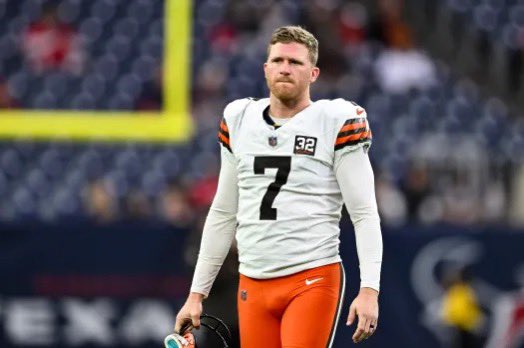 Time to cut K Dustin Hopkins. #Browns