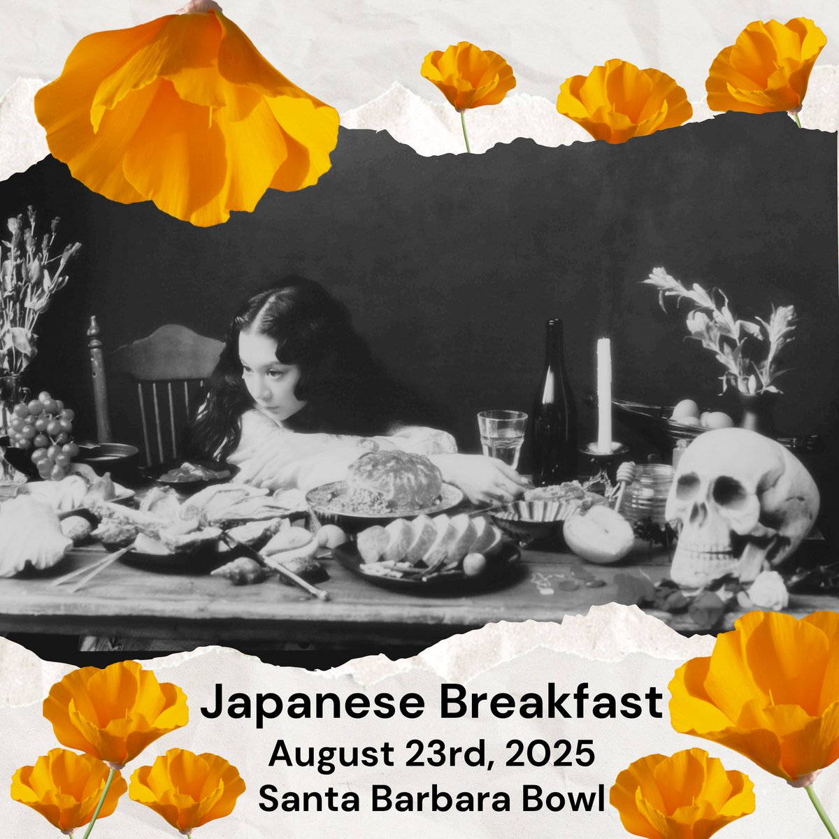 sbBowl's tweet image. 🎶 Breakfast for dinner? Get ready for @JapaneseBreakfast at the @SBBowl tonight! 

📣 KBYG: sbbowl.com/concerts/japan…
🎟️ Tickets may still be available at the Bowl Box Office or on sbbowl.com

#sbbowl #sbbowlSeason2025 #JapaneseBreakfast