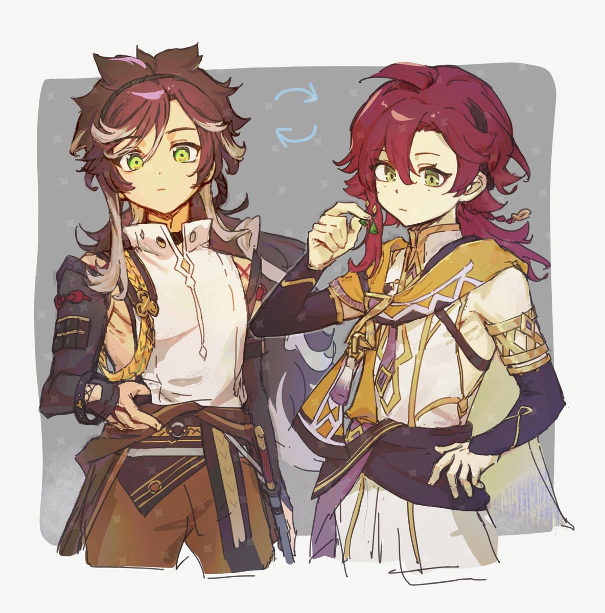 🤨🤨🤨
半個塗鴉?
我推互換衣服
好喜歡側腰喔🤤