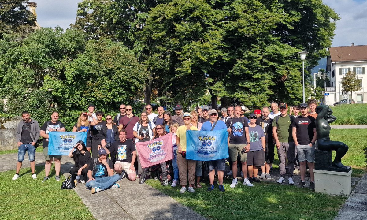 Vielen Dank Allen, die heute gekommen sind. 😊 Morgen um 10.00 Uhr geht's weiter. Wir treffen uns erneut im Park vor dem Kunstmuseum Solothurn.
#PokemonGOFest2025 #communityambassador