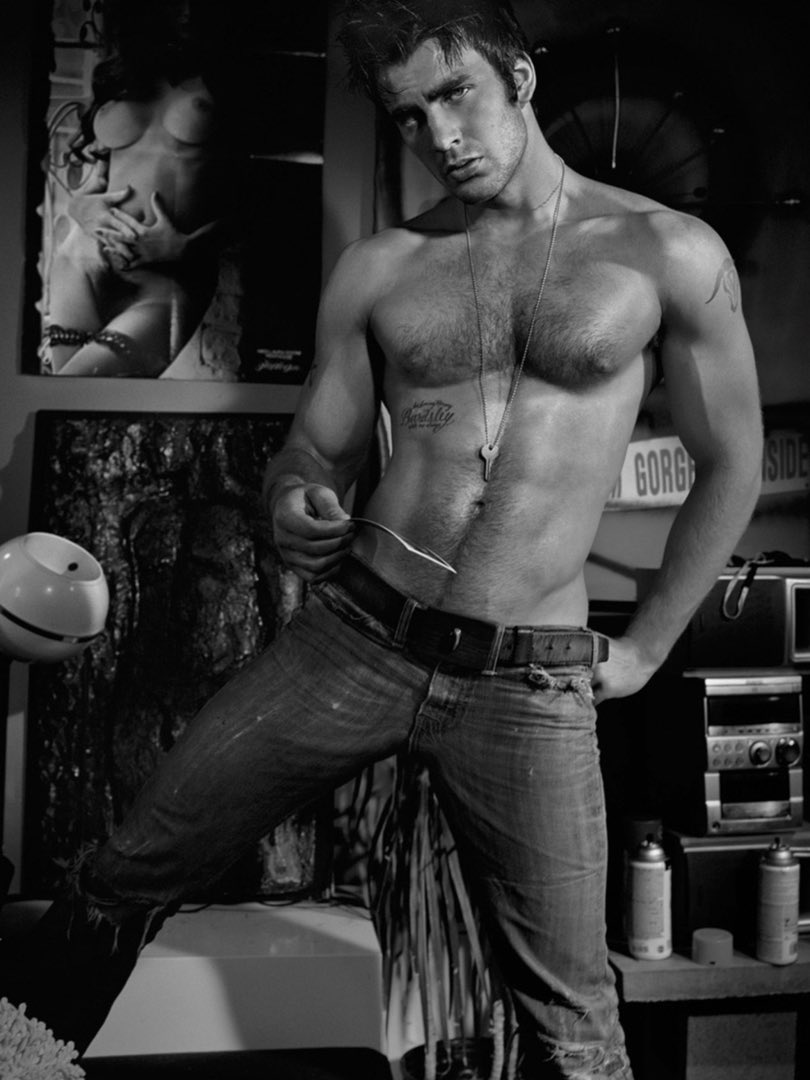 Chris Evans. FLAUNT  magazine,  2004.