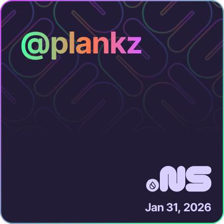 Plankz?
Aeon?
NS?

Who said subnames?🌱