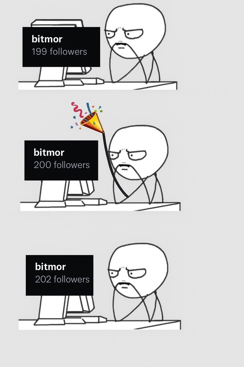 Bitmor (@bitmor_btc) on Twitter photo Smol wins. Smol wins.