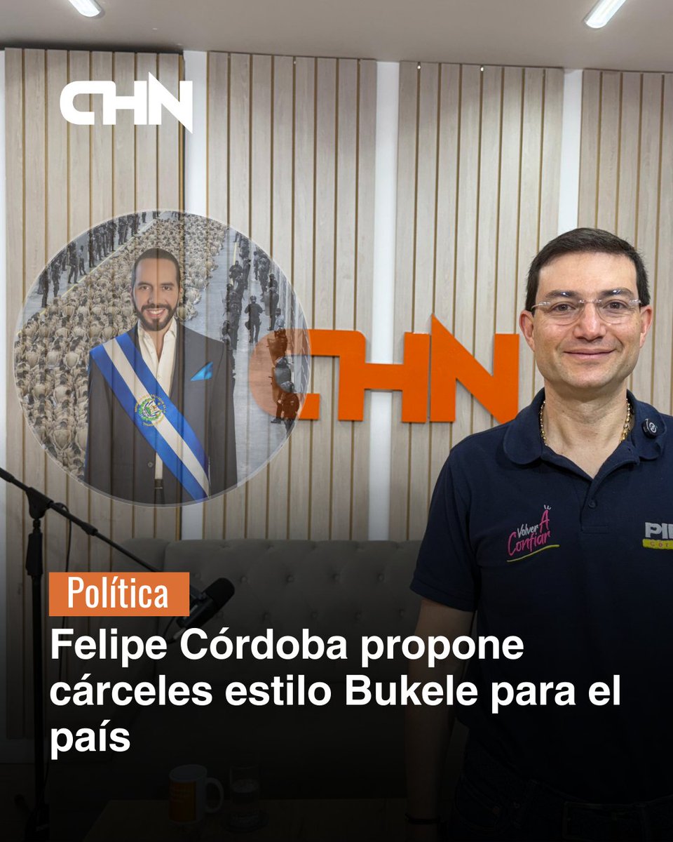 #Politica I El precandidato presidencial Felipe Córdoba planteó la necesidad de implementar en Colombia un modelo de cárceles similar al del presidente salvadoreño Nayib Bukele. En diálogo con Chica Noticias, aseguró que su propuesta busca acabar con el “mensaje equivocado” que,