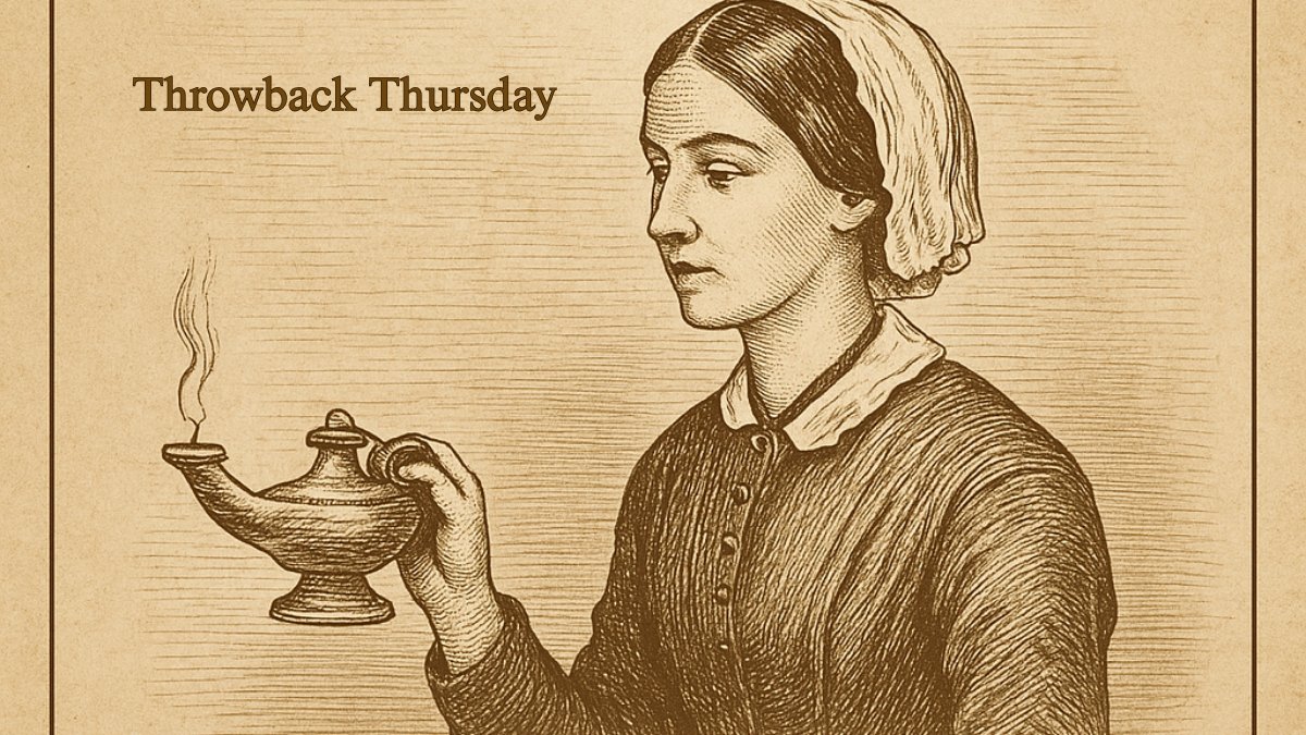✨ Throwback Thursday ✨
 I wanted to be a nurse after reading about Florence Nightingale… until I learned it involved blood. And math. 😅
👉 What book shaped what you thought you’d be?
