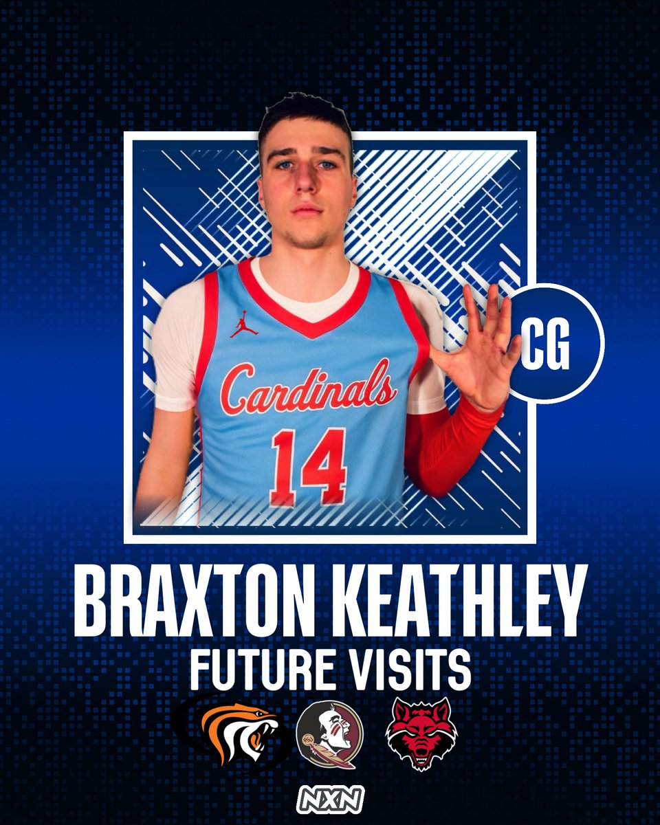 Dylan (@bigbluedylan) on Twitter photo NEW: Martin County CG Braxton Keathley (4⭐️/#38 NXN) is setting up un-official visits, I’m told. <a href="/BraxKeathley/">Braxton Keathley</a>
- Pacific: TBA.
- Florida State: (9/27-9/28)
- Arkansas State: TBA.
The #1 player in KY. 6 D1 Offers Earned.
<a href="/NextNat1on/">NXN</a> <a href="/PaulBiancardi/">Paul Biancardi</a> <a href="/PrepHoopsKY/">Prep Hoops Kentucky</a> <a href="/DDSportsNetwork/">D&D Sports Network</a> NEW: Martin County CG Braxton Keathley (4⭐️/#38 NXN) is setting up un-official visits, I’m told. <a href="/BraxKeathley/">Braxton Keathley</a>
- Pacific: TBA.
- Florida State: (9/27-9/28)
- Arkansas State: TBA.
The #1 player in KY. 6 D1 Offers Earned.
<a href="/NextNat1on/">NXN</a> <a href="/PaulBiancardi/">Paul Biancardi</a> <a href="/PrepHoopsKY/">Prep Hoops Kentucky</a> <a href="/DDSportsNetwork/">D&D Sports Network</a>