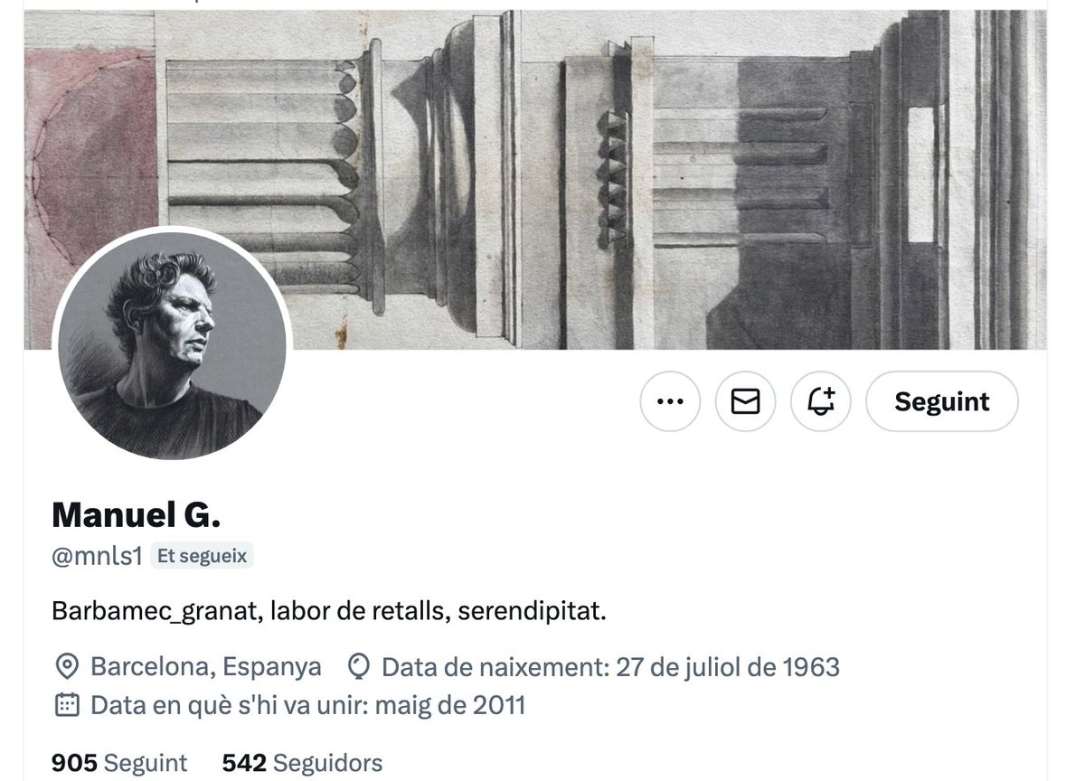 L'estiu és un bon moment per a gaudir de l'intel·lecte.

Regaleu-vos aquest recosit d'en <a href="/mnls1/">Manuel G.</a> 

Un seguit de publicacions fetes al llarg del temps en què totes, totes, són una meravella i un descobriment.

En els petits detalls és on ens fem grans!

x.com/mnls1/status/1…