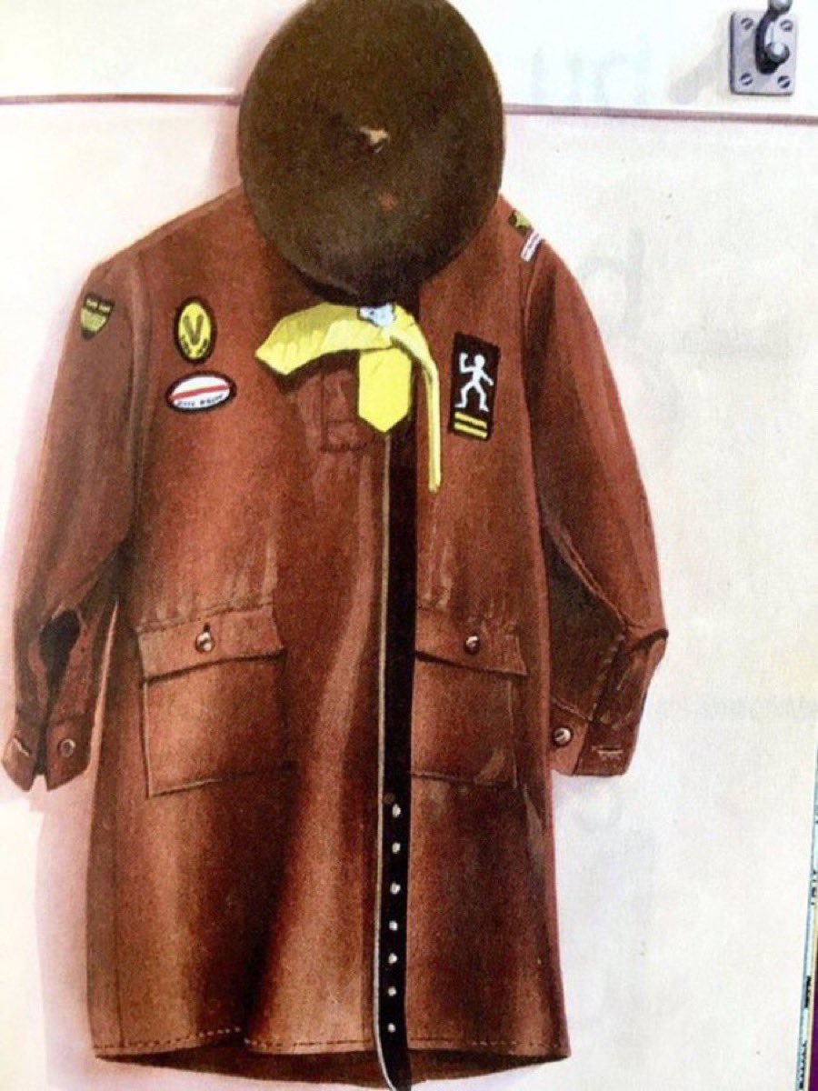 Beautiful everyday Ladybird things

Brownie uniform (1976)
Artist: Gerald Witcomb