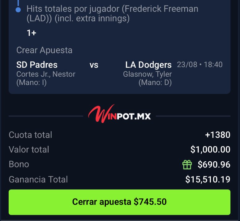 Regálenme 30 RT y yo les comparto mi parley +1380 para hoy. ES POR TIEMPO LIMITADO (Inicia 70 minutos).