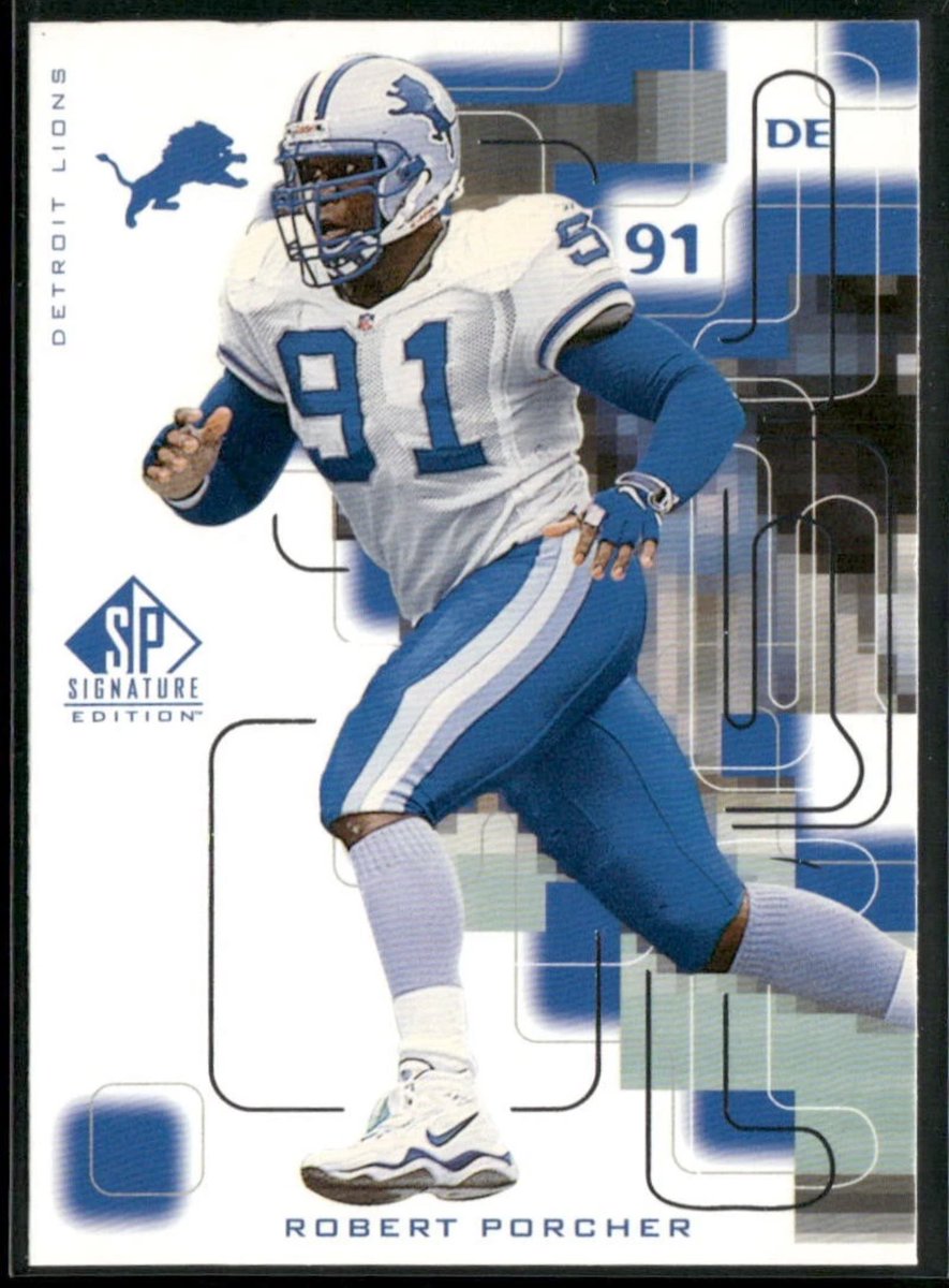 Big honor: the Lions are inducting Robert Porcher into the Pride of the Lions. 

The team announced the ceremony will take place Sep. 14 vs. the Bears.