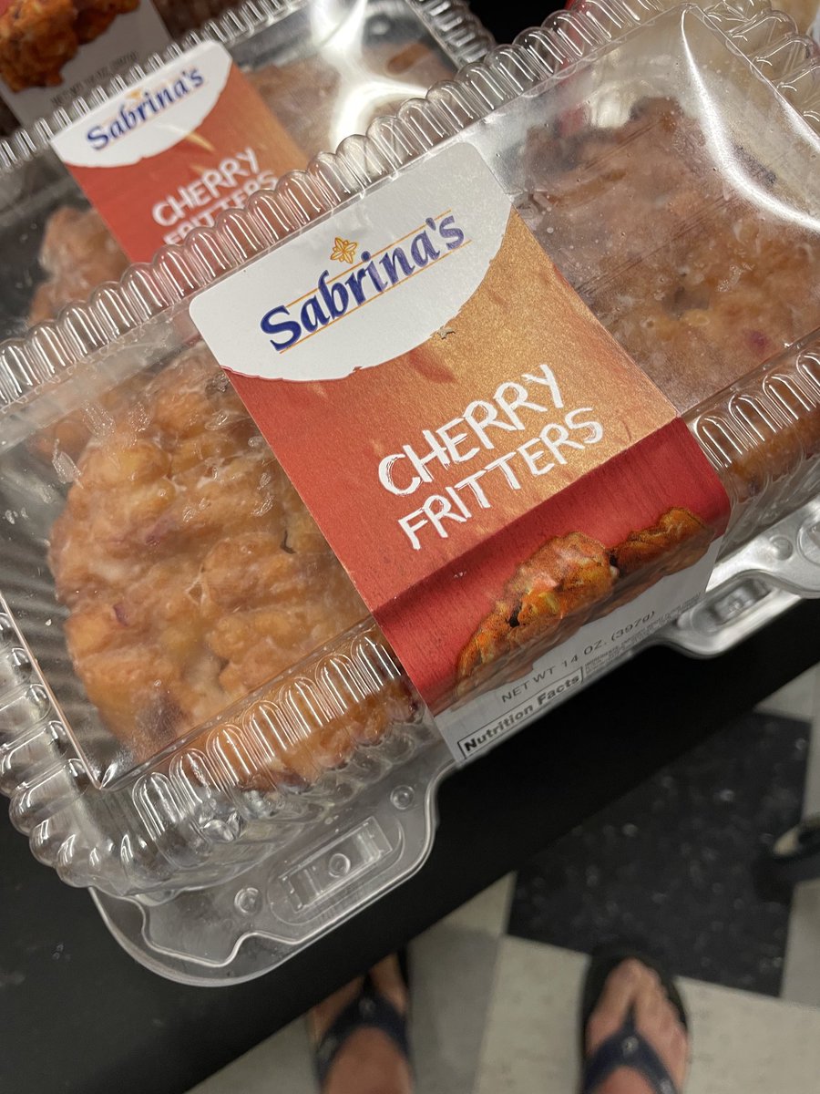 The battle continues. 
First I say that I should lose a few pounds. 
Then I say, Ooo, cherry fritters.