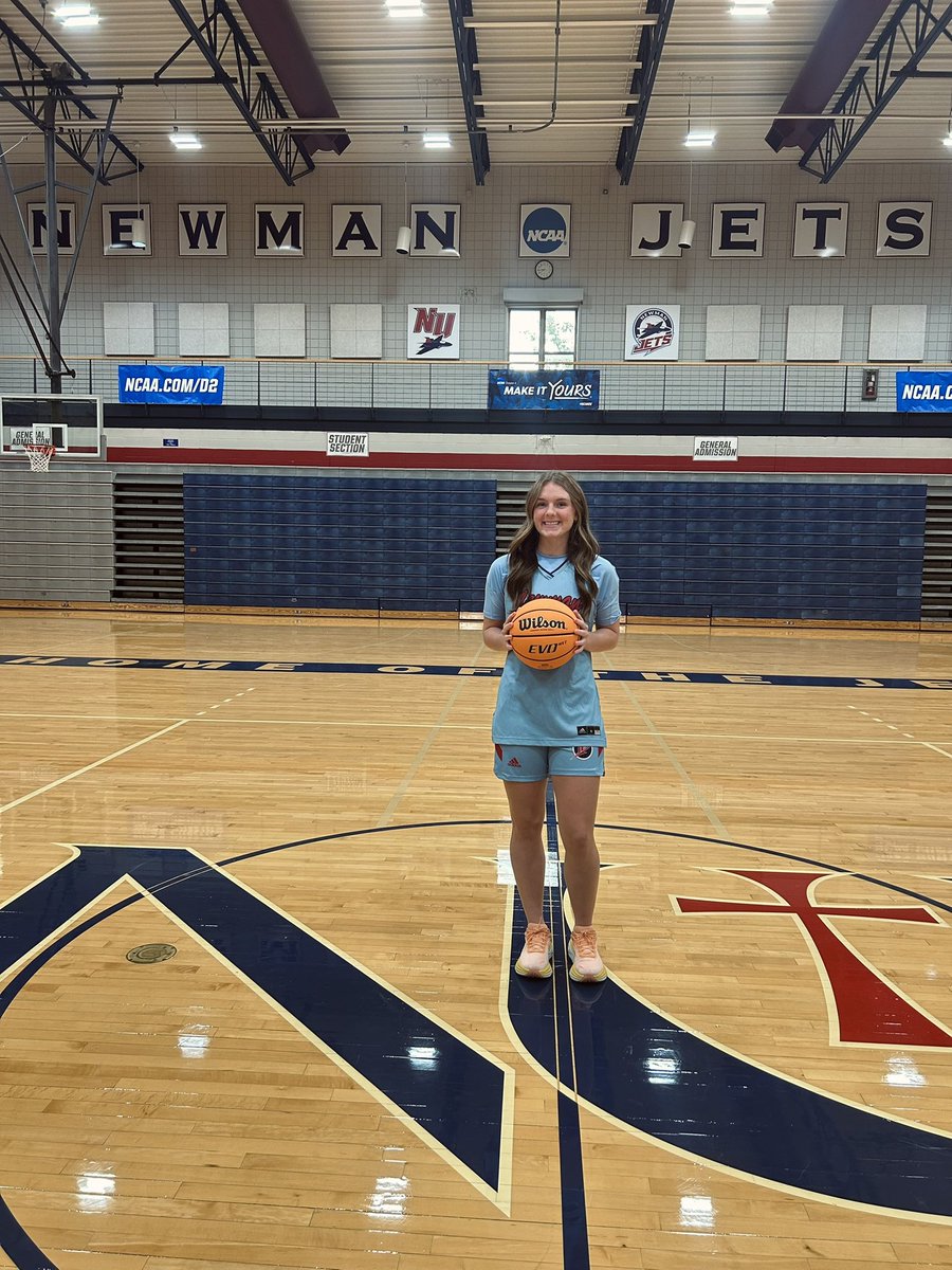 ✈️ Fun unofficial with <a href="/NewmanJetsWBB/">Newman Women's Basketball</a> Excited to recieve an offer! Thank you <a href="/AmyBriggsNU/">Amy Briggs</a> for making my visit great.