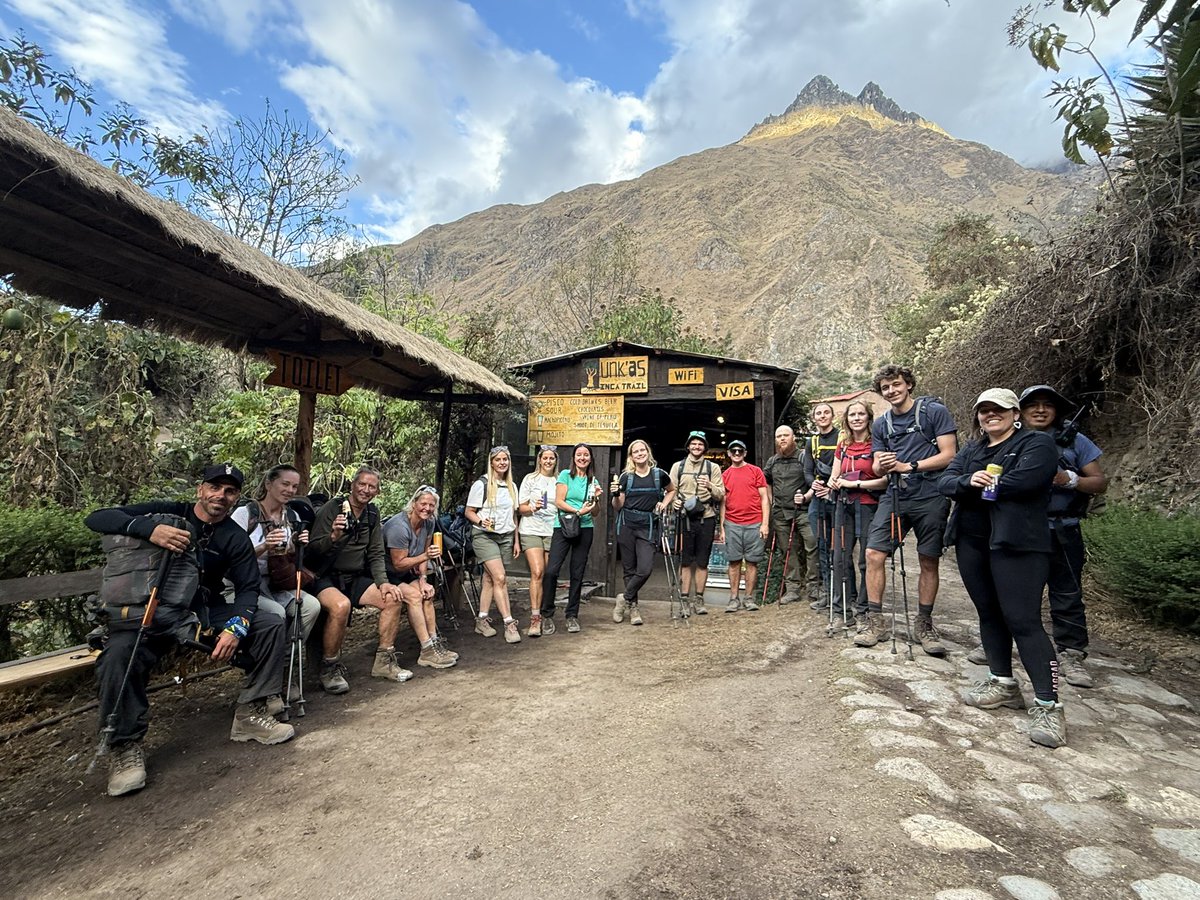 AngeMurph100's tweet photo. Inca Trail - Day 1.
Starting at km82 and ending at Wayllabama Camp - Route 1
Highest elevation today 3100m. 360m gain. 11km
🥾⛰️🫶#incatrail https://t.co/41hqxeK2xp
