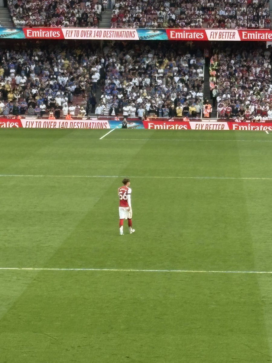 I have a feeling this might be a day those of us lucky enough to see Max Dowman’s debut will say ‘I was there’ Extraordinary talent. #Arsenal