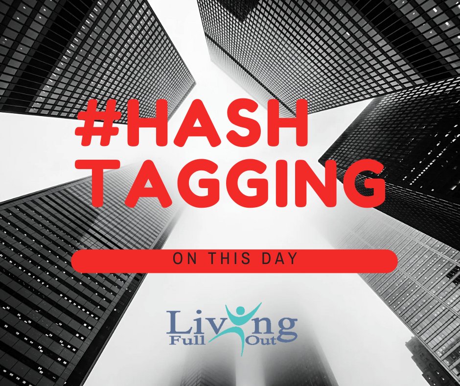 NancySolari's tweet image. On this day in 2007, the hashtag was invented. It was first used in a tweet by US product designer #ChrisMessina. Let us know in the comments what great places #hashtags have led you! #NancySolari #OnThisDay #LivingFullOut