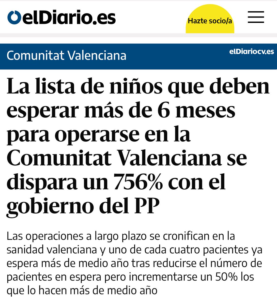 Vaya, qué sorpresa, desmantelar la sanidad pública y desviar el dinero a empresas privadas hace que la sanidad vaya peor. Quién lo iba a imaginar.