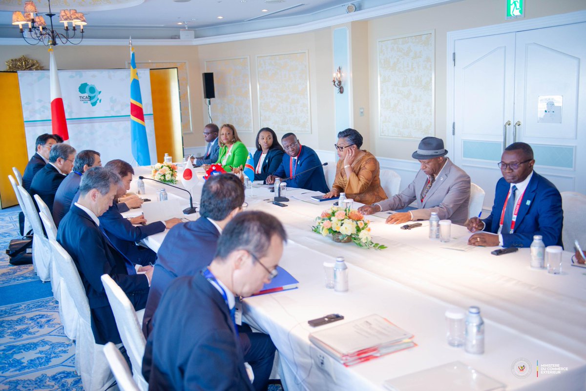 MbulukuMoise's tweet image. Son exc @julienpalukucom a également consolidé un partenariat avec l’Organisation Japonaise du Commerce Extérieur pour soutenir l’#ANAPEX @AnapexRdc et l' #ANAPI @investindrc tout en préparant la participation de la RDC à la #GreenExpo2027.

#FIN