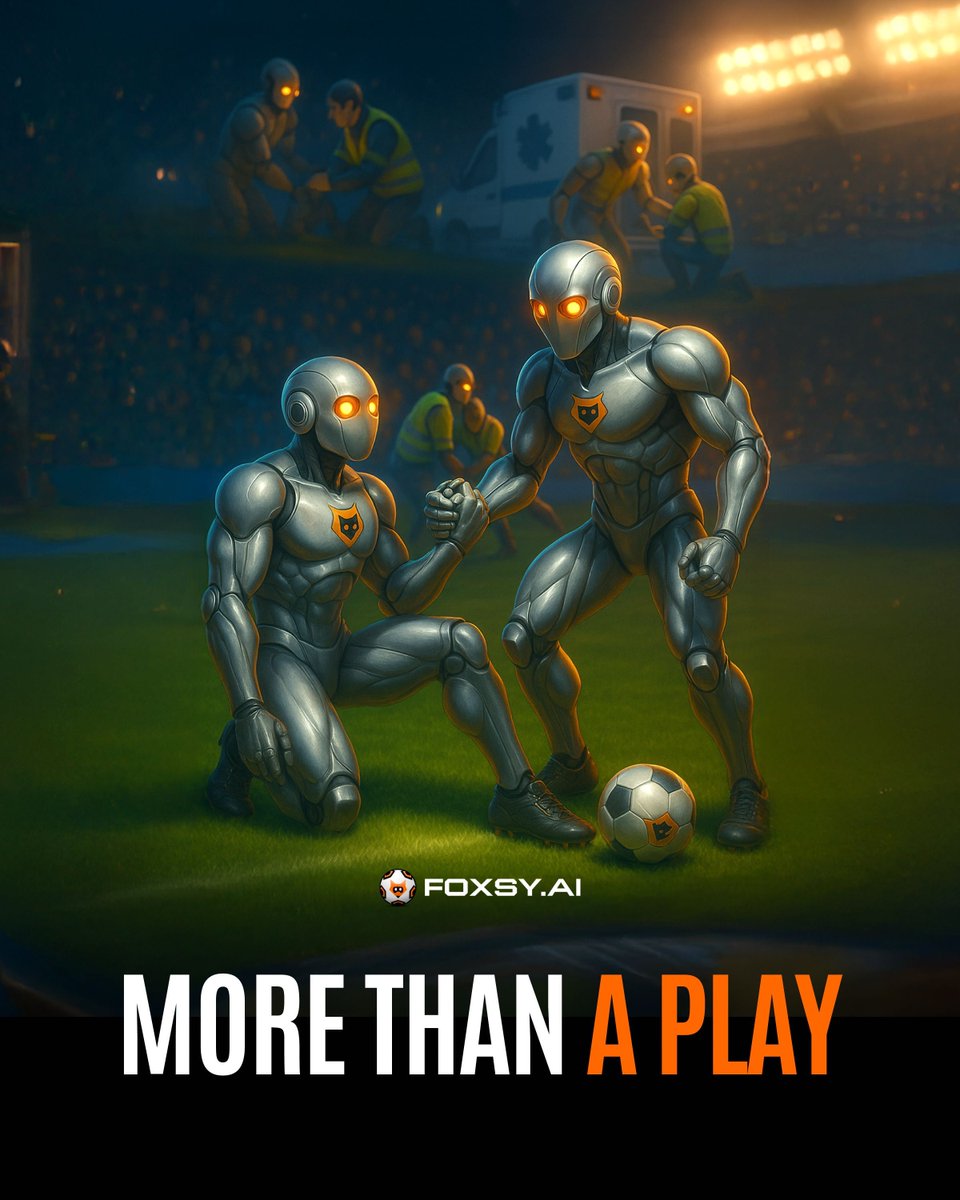 foxsy_ai's tweet image. Robots playing soccer isn’t a gimmick — it’s a gateway.
To teamwork. To real-time adaptation.
To emergency bots that really have your back.
Let’s kick off something bigger together. Get Foxsy.
@PulsarMvX send 500 FOXSY to 100 reactions 
#RobotsThatCare #TeamworkTech