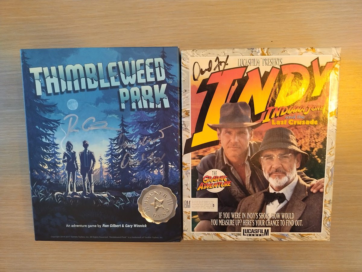 Big boxes signed by David Fox at the Home Computer Museum in Helmond, The Netherlands. Never thought this would ever happen! Thank you!