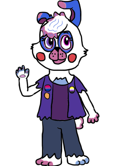 I finally got a chance to draw Lyle again 
#Funtimefronnie #fronnie #FNAF #funtimefreddy