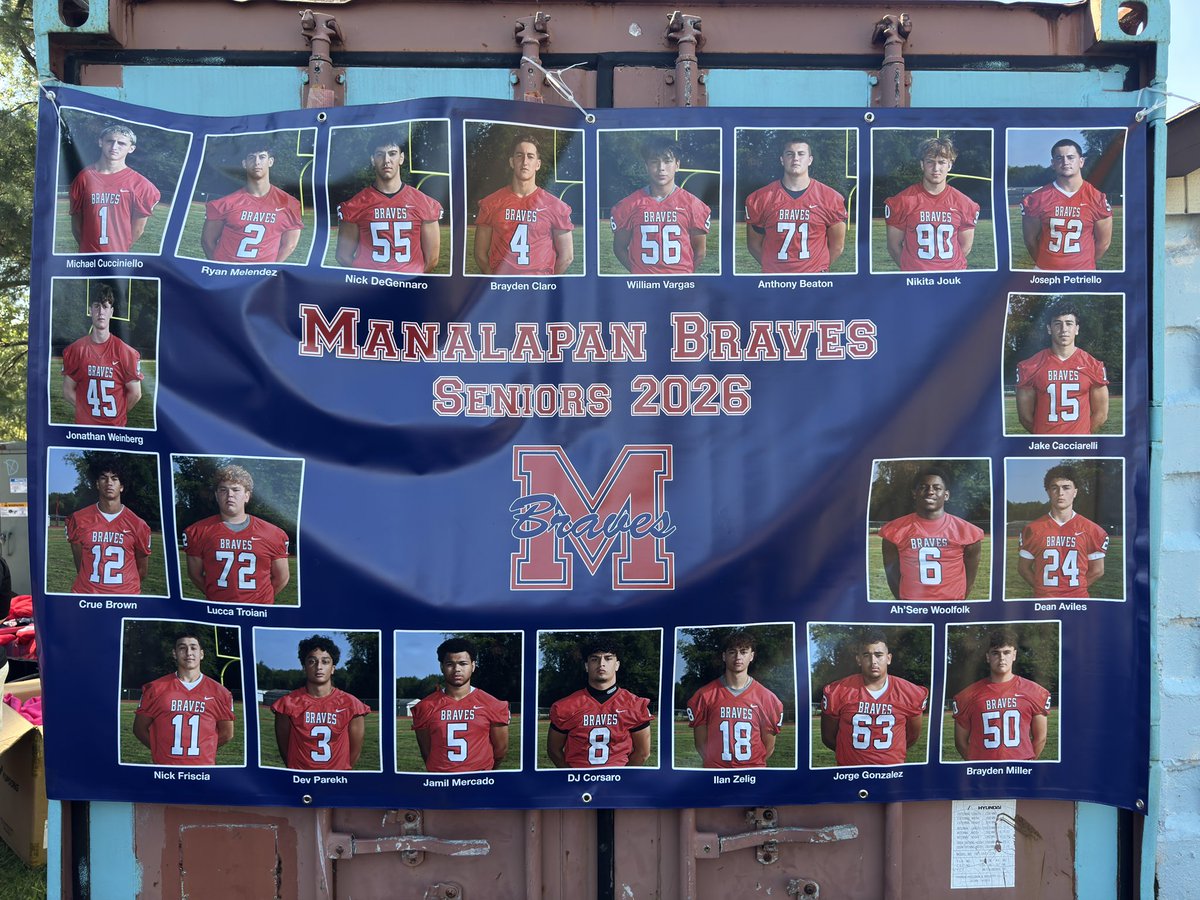 Manalapan Braves Football Fans tweet media