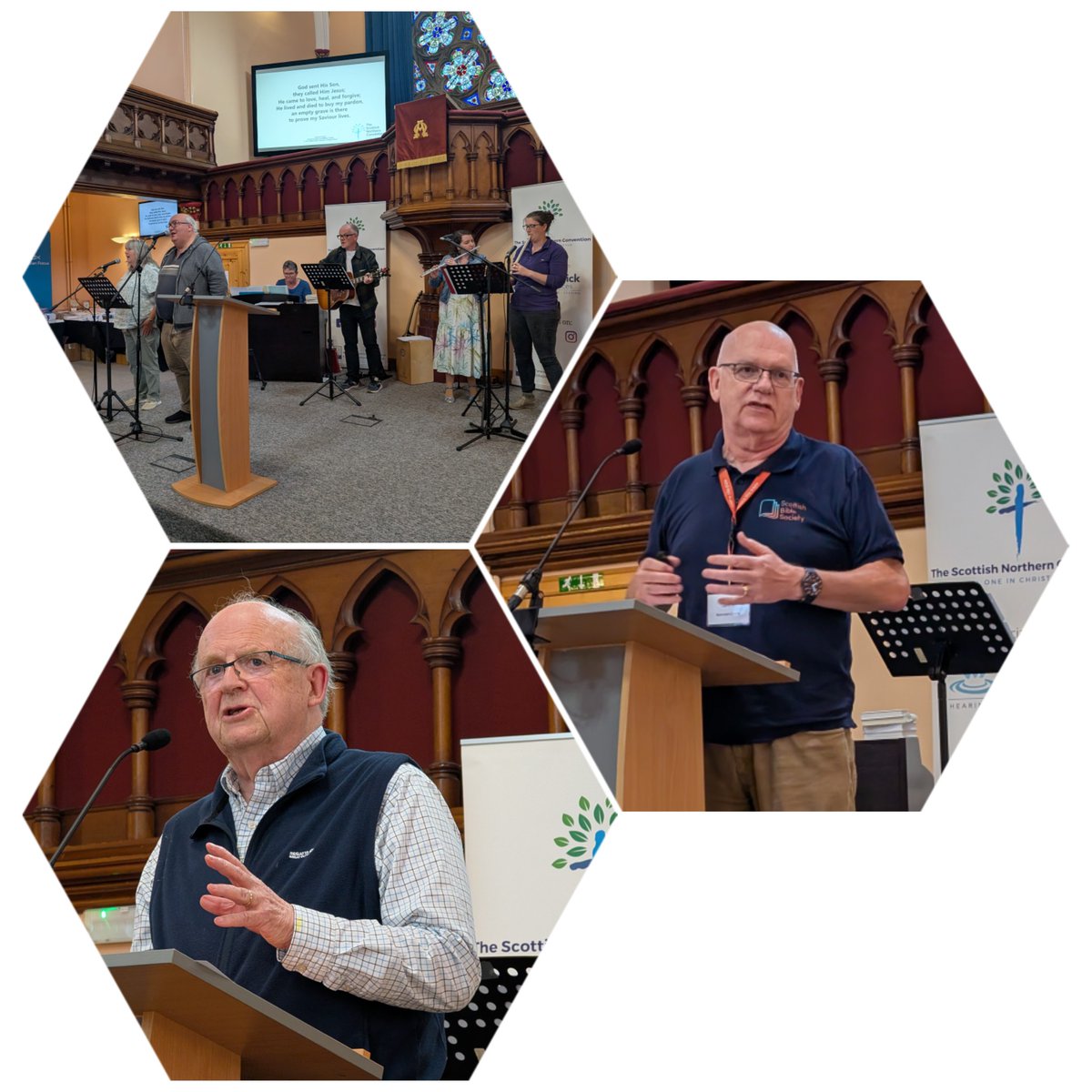 ScotNorCon's tweet image. Third session of the Scottish Northern Convention underway great to have Christian Focus Publications and William MacKenzie share in his normal wonderful way and to have Norman Lidl from Scottish Bible Society  give the Missional update tonight