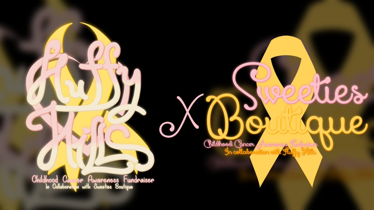 Fluffy Hills π (@fluffy_hills) on Twitter photo Hello fluffy hills community!
We are very excited to announce that we will be doing a Childhood Cancer Awareness Fundraiser in collaboration with <a href="/PlaySweetiesB/">Sweeties Boutique π</a> ! ποΈ
#fluffyhills
(info in thread!) Hello fluffy hills community!
We are very excited to announce that we will be doing a Childhood Cancer Awareness Fundraiser in collaboration with <a href="/PlaySweetiesB/">Sweeties Boutique π</a> ! ποΈ
#fluffyhills
(info in thread!)