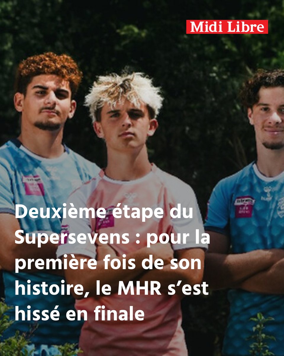 Deuxième étape du Supersevens : pour la première fois de son histoire, le MHR s’est hissé en finale
➡️ l.midilibre.fr/7Se6