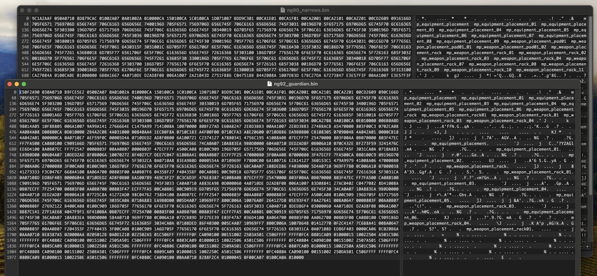 gruntdotapi's tweet photo. Got ’em! Well, those are only the variant binaries, but the OG maps did exist(ed). https://t.co/AGph2tzaTG