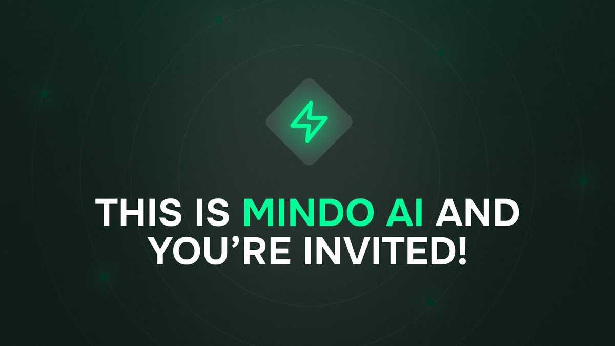 Just exploring new InfoFi meta for creators on <a href="/MindoAI/">Mindō AI</a>.
Who's with me?