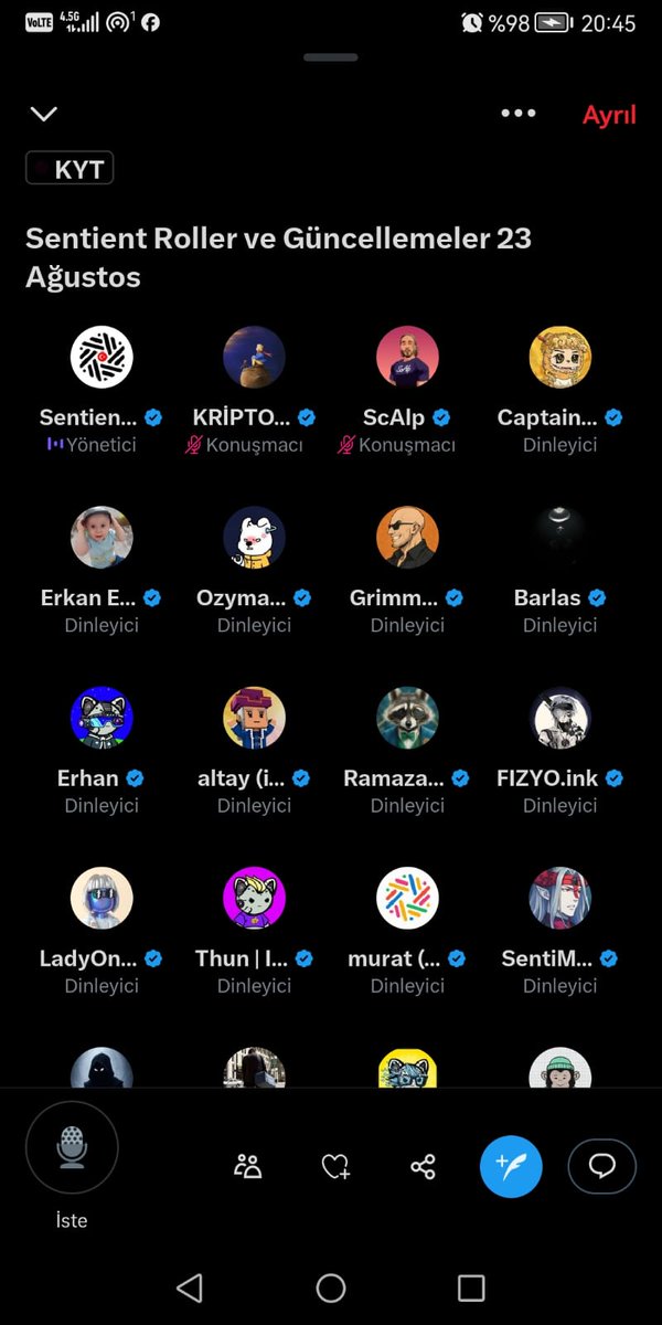 Captain Gorilla 🦍Integrated⚡️ (@captaingorillas) on Twitter photo Her Cumartesi akşamı olduğu gibi bu akşamda <a href="/SentientTurkiye/">Sentient Türkiye</a> olarak, adminlerimiz <a href="/scalpkripto/">ScAlp</a> ve <a href="/Kriptoloji123/">KRİPTOLOJİ</a> çok güzel bir space sohbeti gerçekleştirdiler.
Yine birçok önemli bilgilerin verildği space sohbetinde gelecekle ilgili detaylarada yer verilirken, her geçen gün Her Cumartesi akşamı olduğu gibi bu akşamda <a href="/SentientTurkiye/">Sentient Türkiye</a> olarak, adminlerimiz <a href="/scalpkripto/">ScAlp</a> ve <a href="/Kriptoloji123/">KRİPTOLOJİ</a> çok güzel bir space sohbeti gerçekleştirdiler.
Yine birçok önemli bilgilerin verildği space sohbetinde gelecekle ilgili detaylarada yer verilirken, her geçen gün