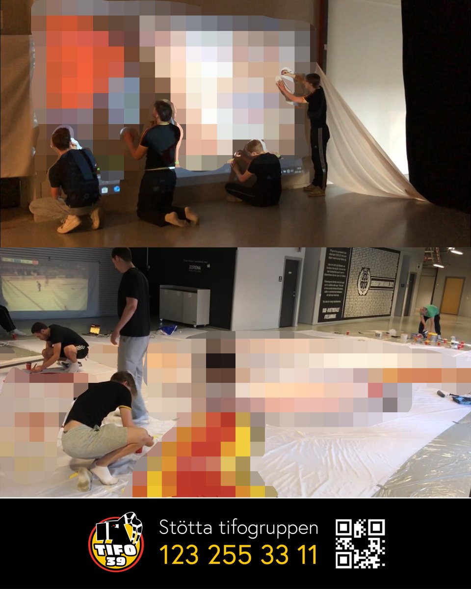 Säsongen 25-26 har börjat 👀🎨
Stötta tifogruppen via swish: 123 255 33 11