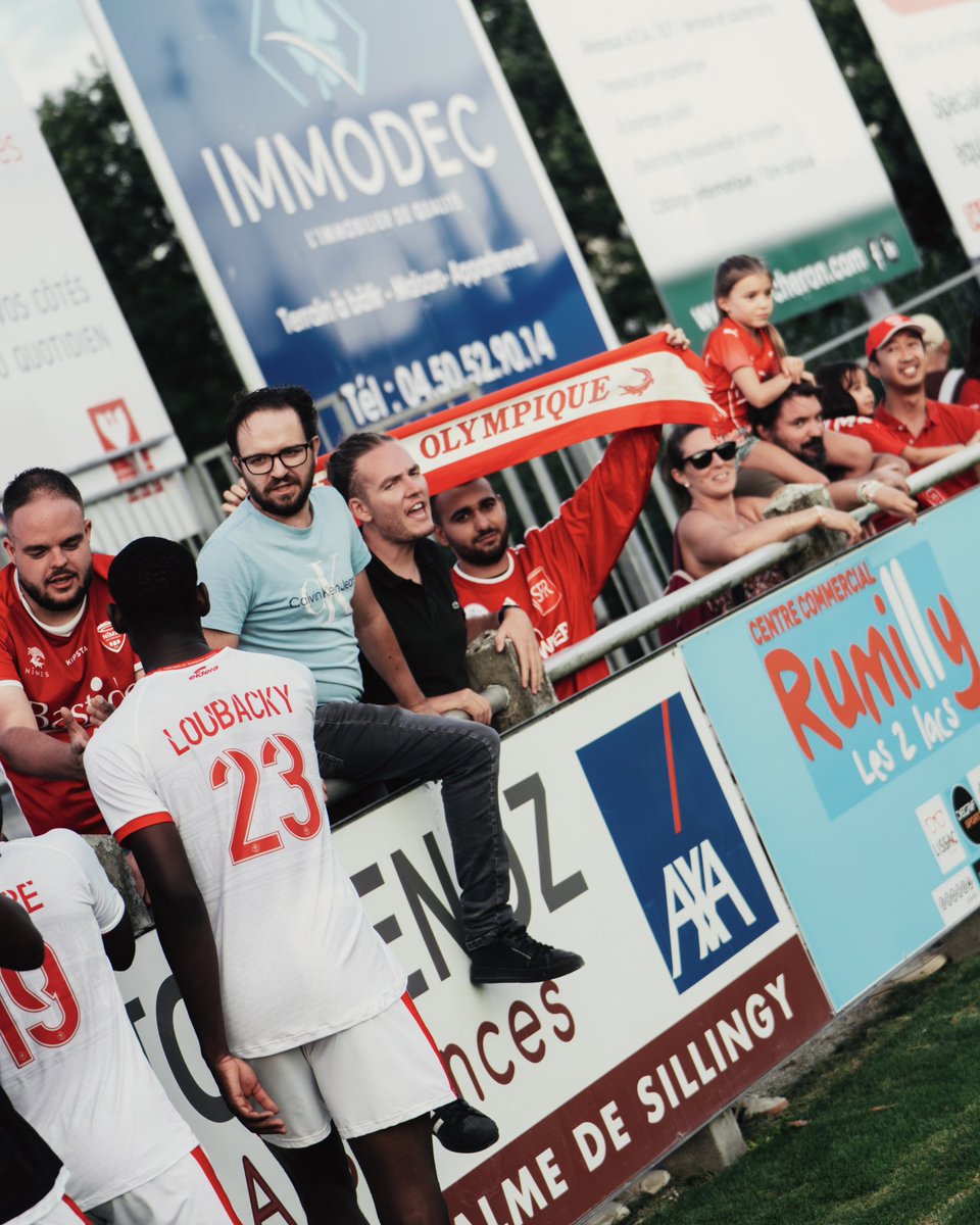 Merci à tous nos supporters présents ce soir plus de 330 km parcourus pour nous soutenir. 🔴⚪

On ne lâche rien, on avance ensemble dès le prochain match