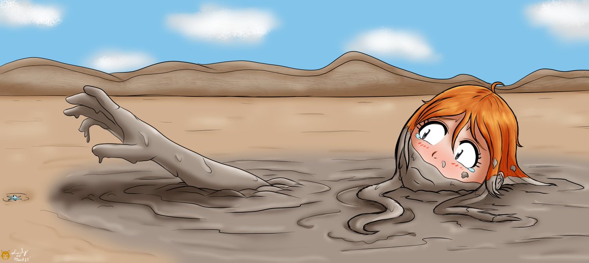 Felt like doing some Orihime quicksand stuff~

Guess she's 'Inoue her head~' :3