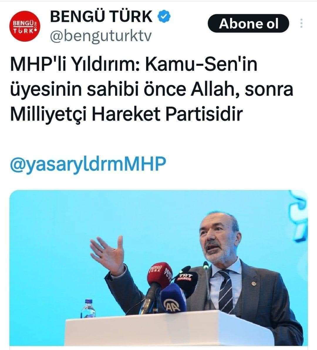 📍Bu kadar uzun demogoji yapmana gerek yoktu Önder Başkan. Bu tweeti paylaşsan herkes anlardı zaten niye kurula üye gönderdiğinizi👇