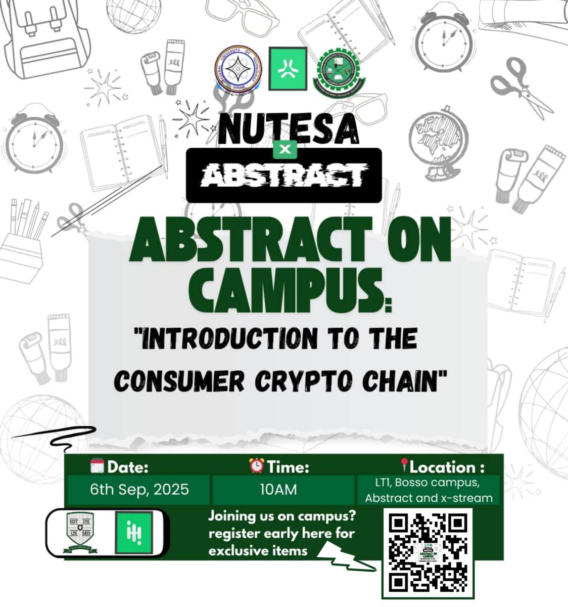 Sultan ๐ฅทโณ๏ธ (@sultanxchain) on Twitter photo ๐๐ป๐๐ฟ๐ผ๐ฑ๐๐ฐ๐๐ถ๐ผ๐ป ๐ง๐ผ ๐ง๐ต๐ฒ ๐๐ถ๐ฟ๐๐ ๐ผ๐ณ ๐๐๐ ๐๐ถ๐ป๐ฑ: ๐๐ฏ๐๐๐ฟ๐ฎ๐ฐ๐ ๐ข๐ป ๐๐ฎ๐บ๐ฝ๐๐ โณ๏ธ
A step toward mass adoption,ย Abstract chain right to campus in Nigeria ๐ณ๐ฌ.
- Federal University of Technology Minna, Niger State
- 6th September 2025
Moreeeeee ๐๐ป๐๐ฟ๐ผ๐ฑ๐๐ฐ๐๐ถ๐ผ๐ป ๐ง๐ผ ๐ง๐ต๐ฒ ๐๐ถ๐ฟ๐๐ ๐ผ๐ณ ๐๐๐ ๐๐ถ๐ป๐ฑ: ๐๐ฏ๐๐๐ฟ๐ฎ๐ฐ๐ ๐ข๐ป ๐๐ฎ๐บ๐ฝ๐๐ โณ๏ธ
A step toward mass adoption,ย Abstract chain right to campus in Nigeria ๐ณ๐ฌ.
- Federal University of Technology Minna, Niger State
- 6th September 2025
Moreeeeee
