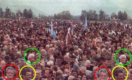 Ko se seća kloniranih pristalica Slobodana Miloševića na skupu u Beranama tokom predizborne kampanje 2000. godine?