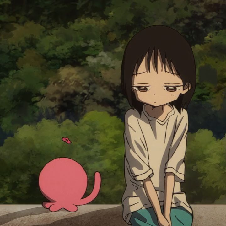 HurtALott's tweet image. "And... it looks like someone is following you."

Shizuka figured out that, then she looked out, and a tiny octopus-like alien was following Shizuka. 

"M-maybe I should call my mom or Mister Batman to help you." 

Then her big brown eyes widened upon seeing a diamond. 
---