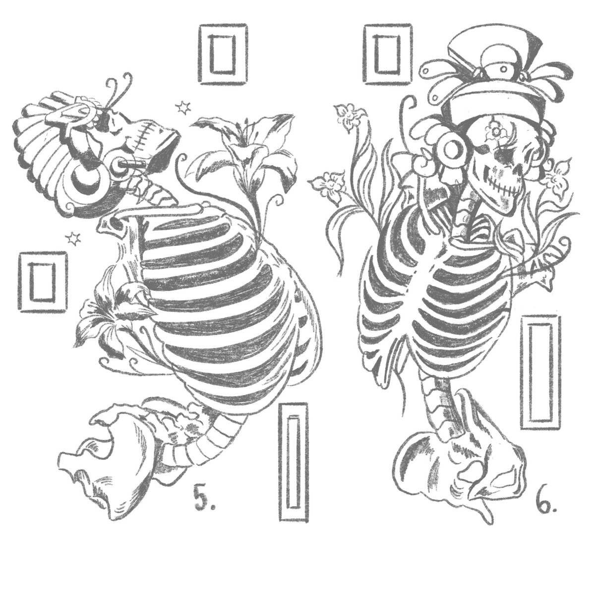 mona_xina_art's tweet image. 23. Divina Muerte/ 23 de Agosto 2025/ #sketchbookvirtual