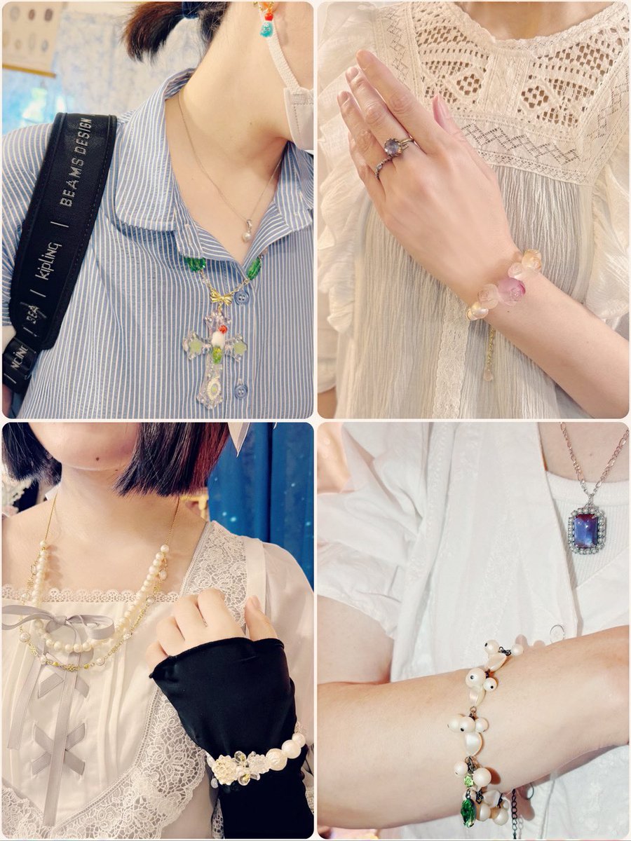 #惑星座17周年の空想レトロ喫茶祭り

夏期休業明け
とてもお暑い中、ありがとうございました🧜‍♀️沢山のお客様にお会いでき感激でした😌

昨日発売のCoppelia teaさん、枠星屋の作品は完売となりました🍈

本日も15〜19時営業
（タグ付け先：コーデに含まれる作家さん）
#お客さまステキコーデ惑星座にて