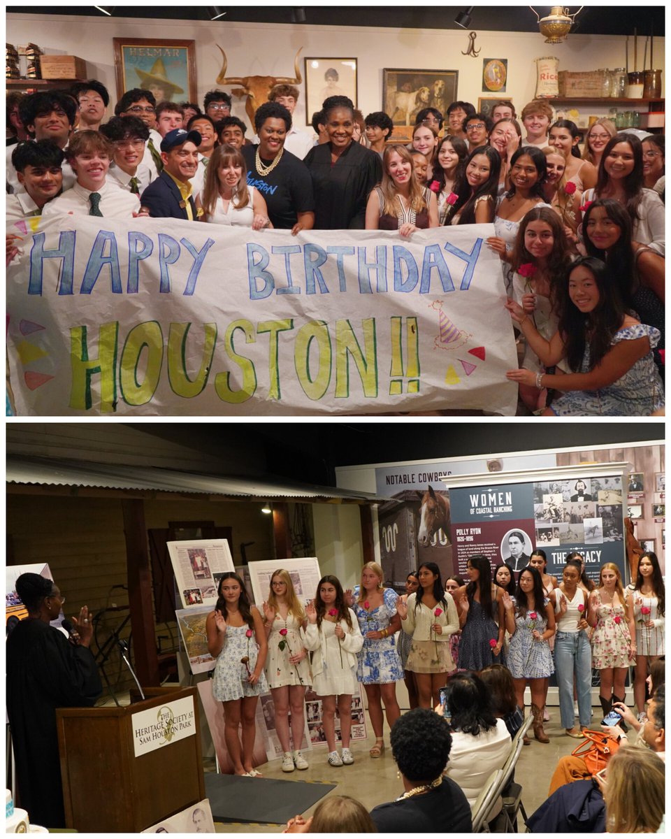 District H was proud to celebrate Houston’s 189th birthday with <a href="/heritagesociety/">The Heritage Society</a>! Huge thanks to <a href="/McKinneysHOU/">Mister McKinney's Historic Houston</a> for helping make this celebration of our city’s rich history so special. Here’s to H-Town’s incredible past and bright future!