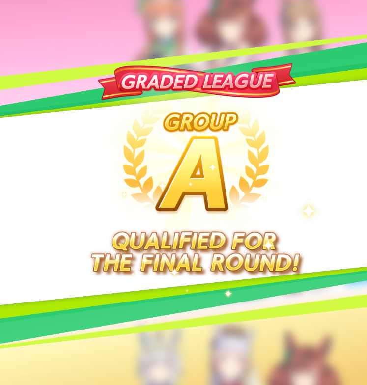 I'd like to thank Tokai Teio and questionable eugenics practices for this achievement