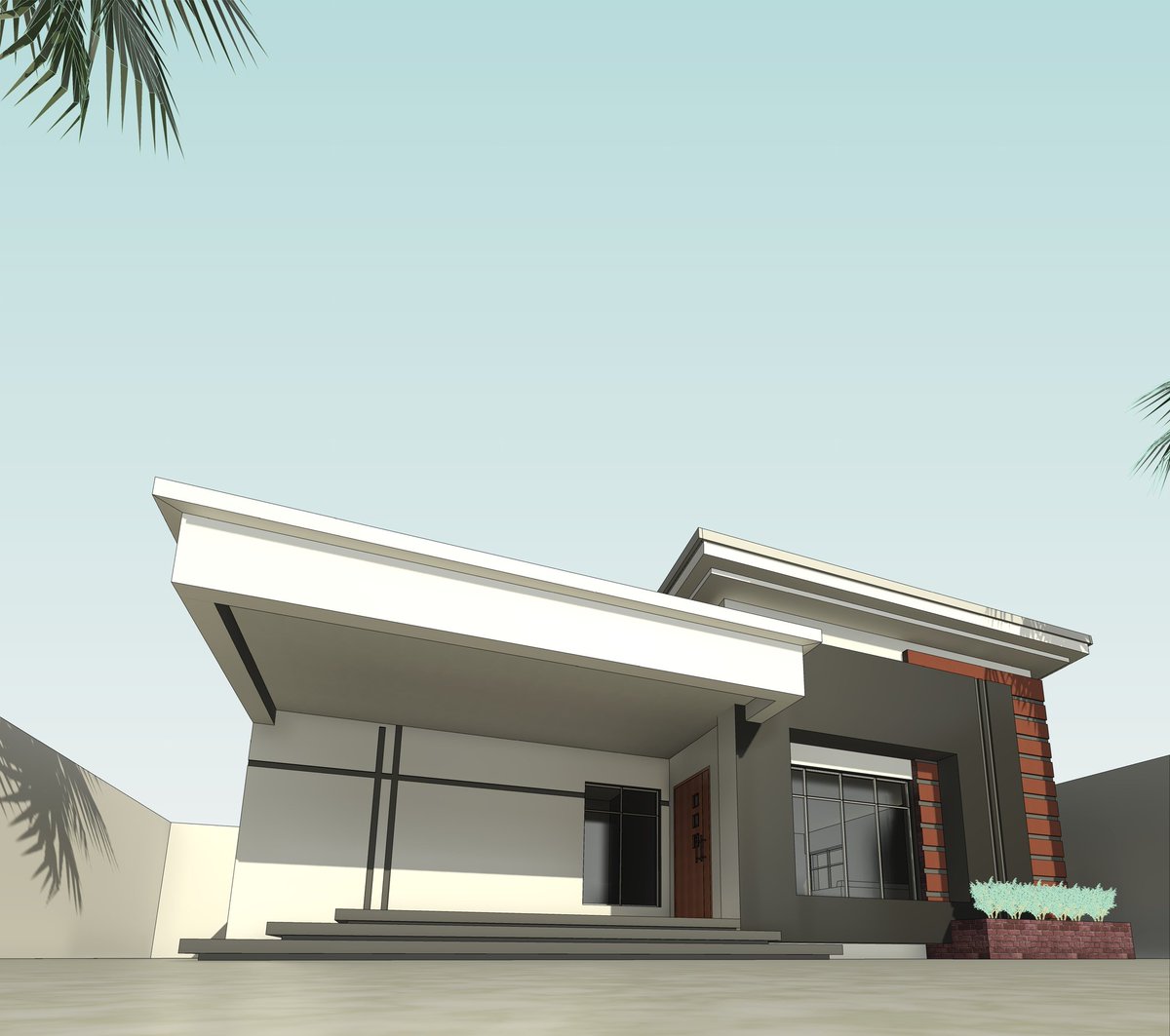 110sqm 2 bedroom bungalow