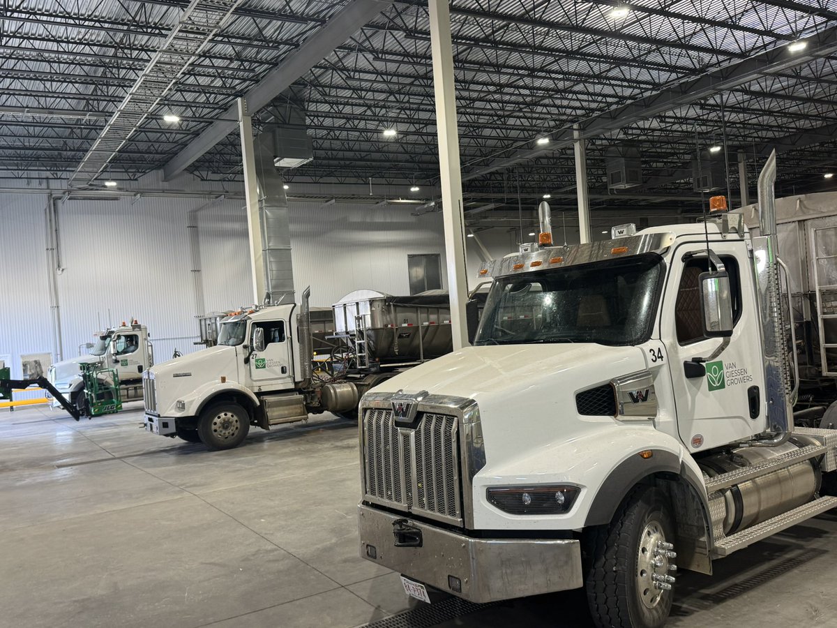 Delivering potatoes to our friendly neighbourhood french fry plant. <a href="/mccainglobal/">McCain Foods Global</a>