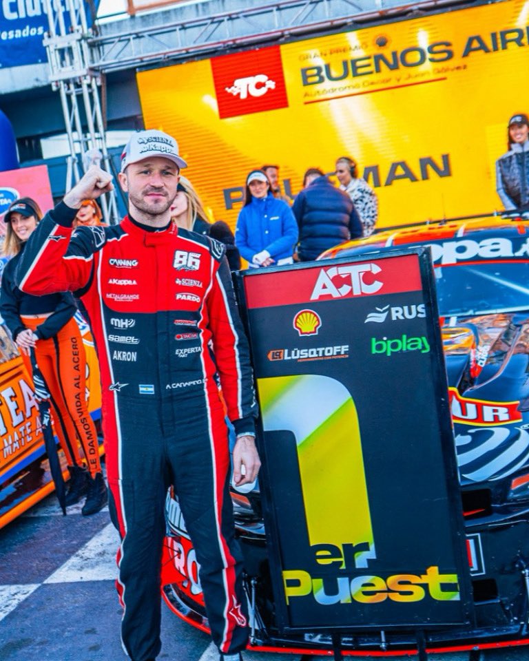 #TC Pole en Buenos Aires!! 🏅

Que lindo es manejar el Camaro en el 12 🚀