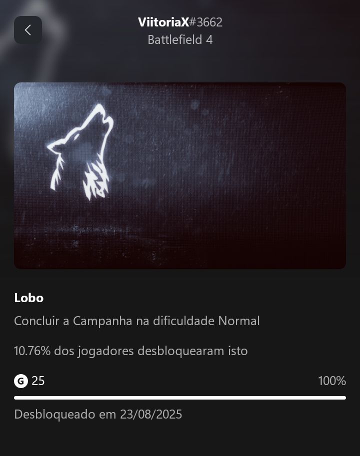 Viitoria_Ribas1's tweet image. #Battlefield4 #XboxShare Na conta....agora é espera o gears pra depois continua os BF.